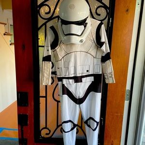 Star Wars Stormtrooper costume and helmet